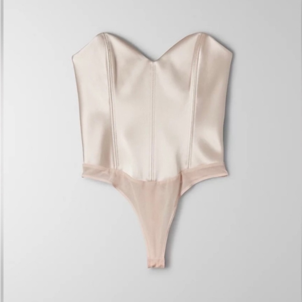 Babaton Blaze Strapless Corset in Denude